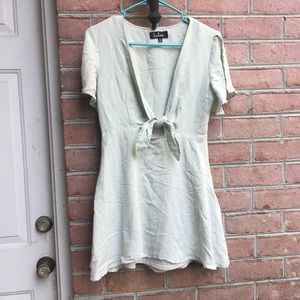 3 for 10 Lulu’s linen dress mint